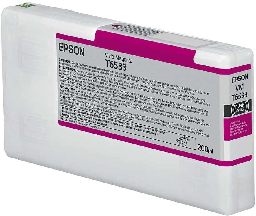 EPSON Ink T6533 Vivid Magenta, skirta Stylus Pro 4900