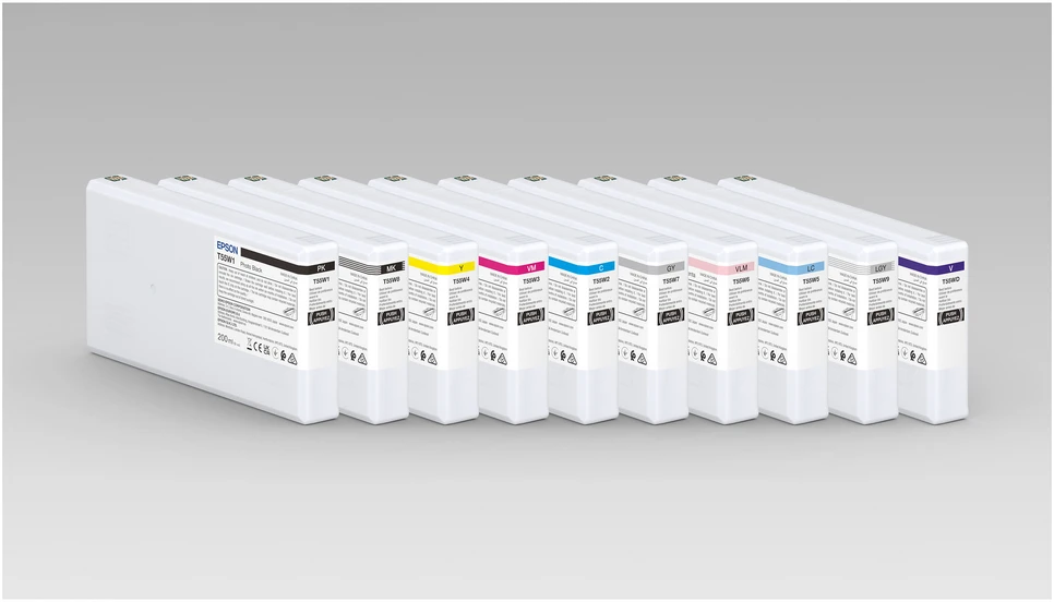 Epson T55W8 | Ink Cartridge | Matte Juodas