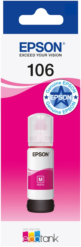 Epson Ecotank | 106 | Rašalo butelis | Magenta