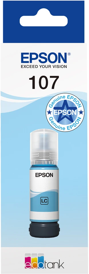Epson rašalas Epson originalus rašalas / rašalas C13T09C54A, šviesiai žalsvai mėlyna, Epson L8050