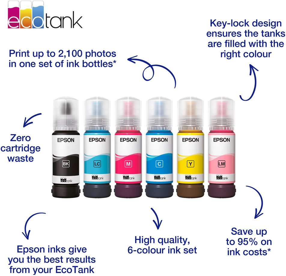 Epson 107 EcoTank – violetinė, purpurinė