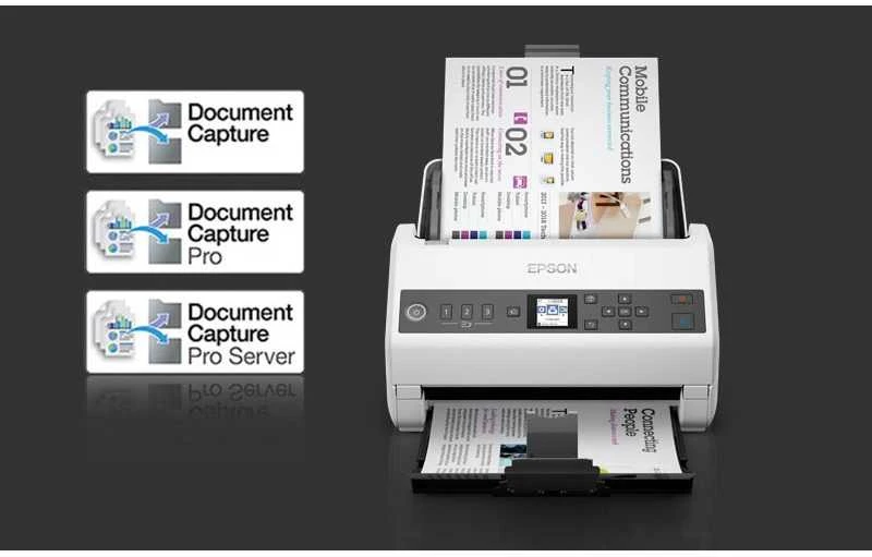Skeneris Epson | Darbo jėga DS-730N | Spalva | Dokumentų skaitytuvas
