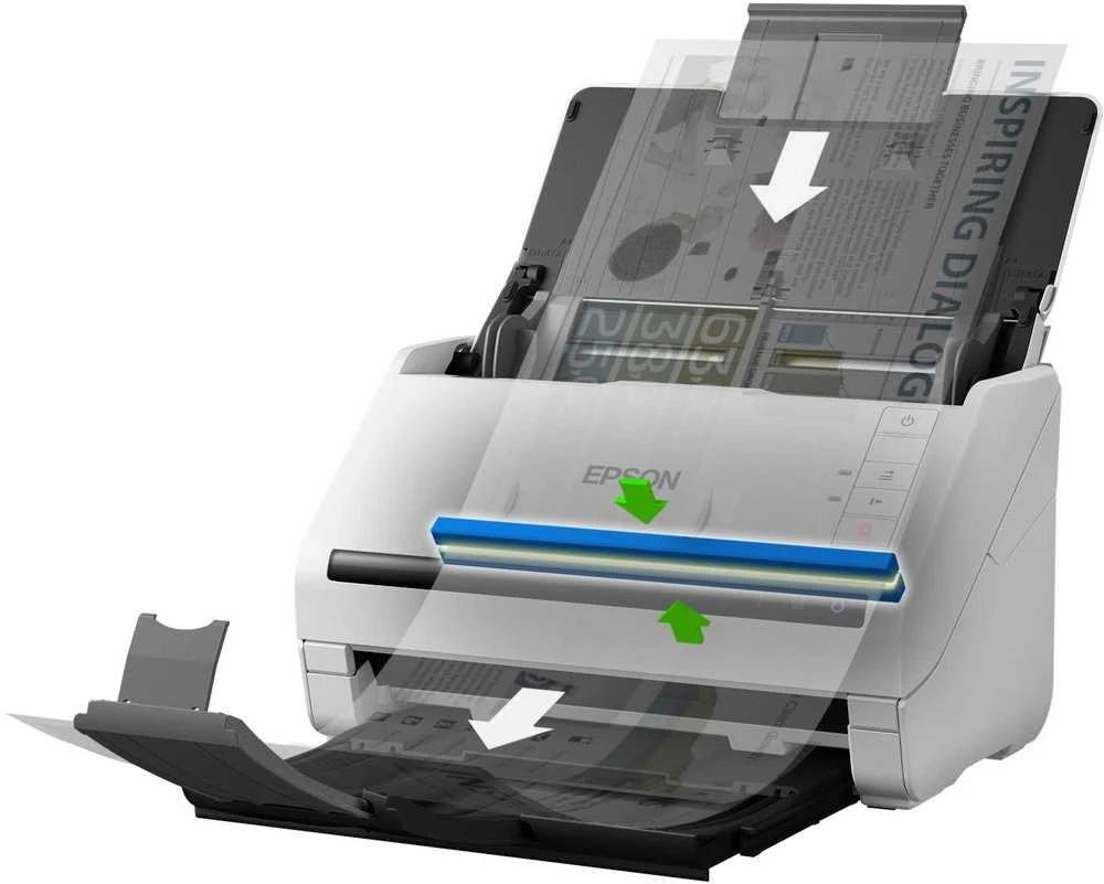 Skeneris Epson | Darbo jėga DS-770II | Spalva | Dokumentų skaitytuvas