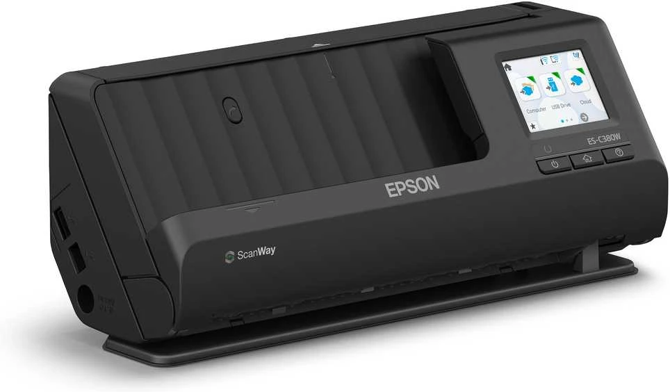 Skeneris Epson | Kompaktiškas tinklo skaitytuvas | ES-C380W | Lakštinis | Bevielis