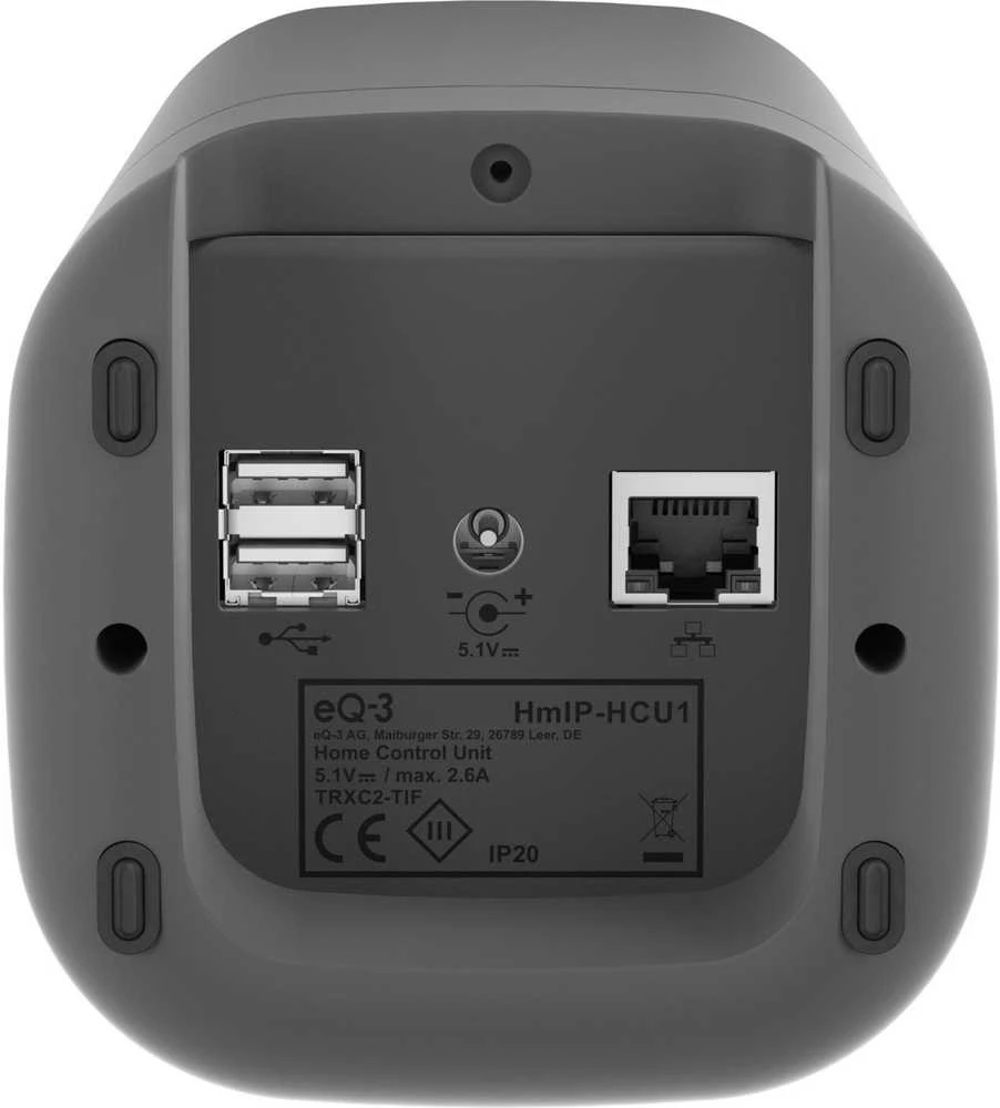 „Homematic IP Home“ valdymo blokas (HmIP-HCU1-A), centrinis (antracito spalvos)