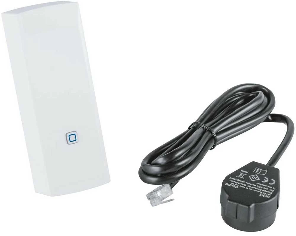 HomeMatic IP Homematic IP sąsaja išmaniesiems skaitikliams (HmIP-ESI-IEC), matavimo prietaisui (baltas)