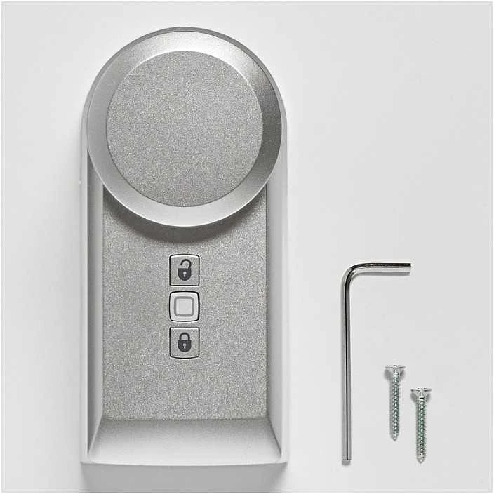eQ-3 Homematic IP Türschlossantrieb, sidabrinis