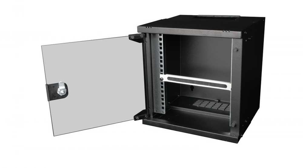 Organizer Equip Equip 10'' Kabeldurchführung mit Bürsteneinsatz, 1U grau