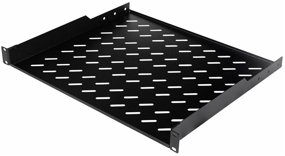 Equip Equip fiksuota lentyna 19" serverių spintelėms, 1U 60cm juoda
