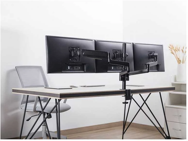 Equip 650134 monitoriaus laikiklis arba stovas Stalas Juoda