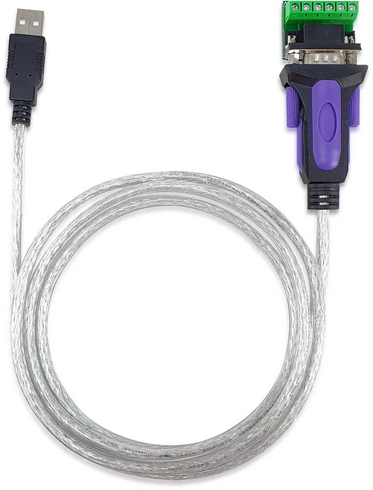 Equip USB įrangos adapteris USB-A -> serijinis RS422/RS485 St/St FTDI 1.5 m (133387)