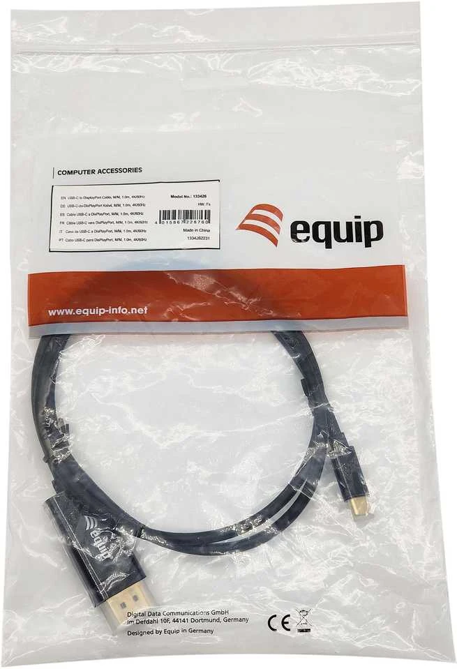 Equip USB-C į DisplayPort adapteris pakuotėje