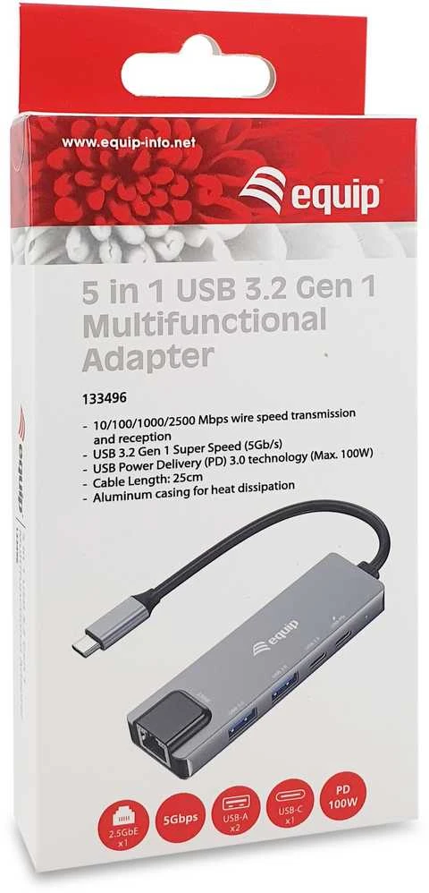 Equip 133496 USB-C adapteris pakuotėje