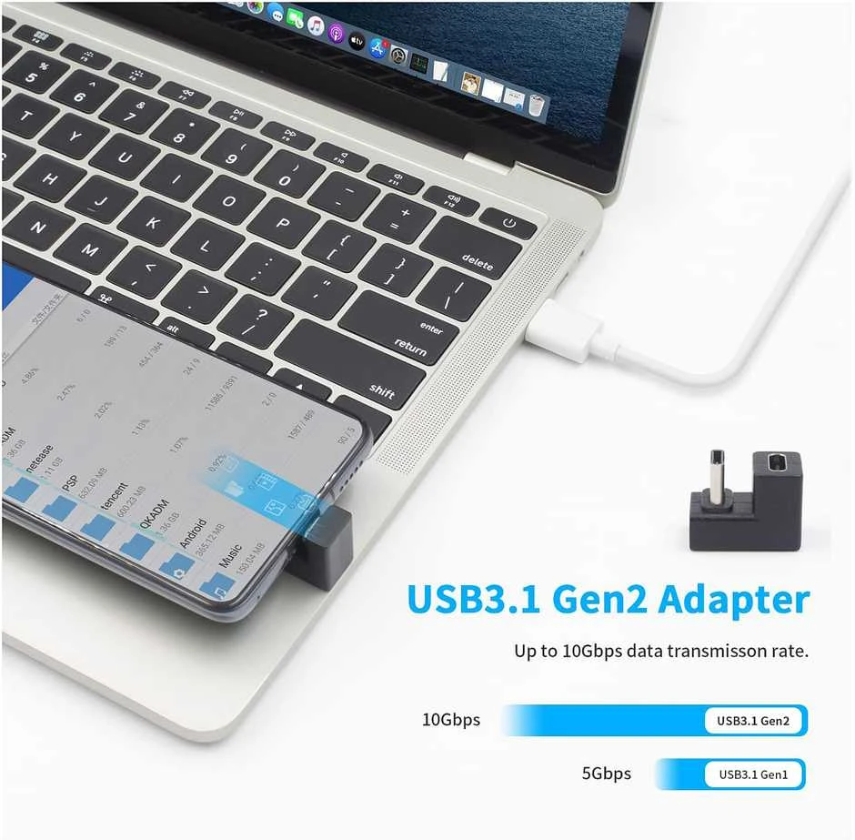 Adapteris USB Equip 133476 USB-C - USB-C Juodas (133476)