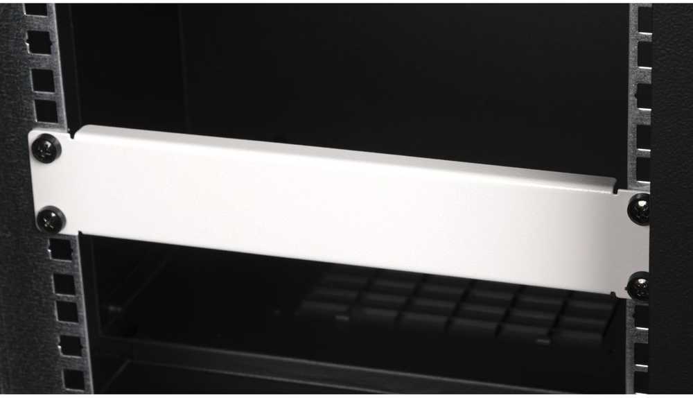 Equip Blankpanel 10'' 1U, grau