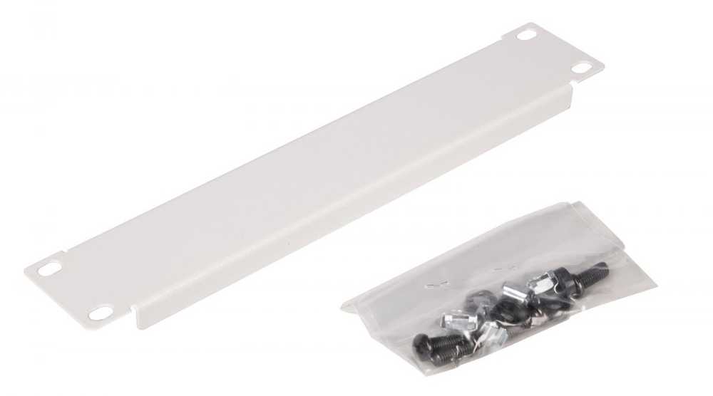 Equip Blankpanel 10'' 1U, grau