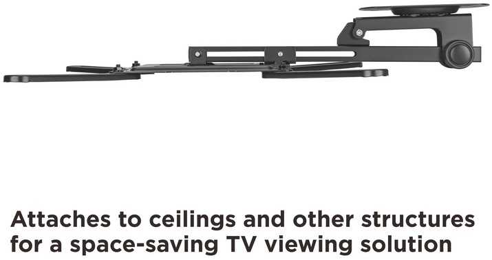 Equip 650375 televizoriaus laikiklis 139,7 cm (55″) Juoda