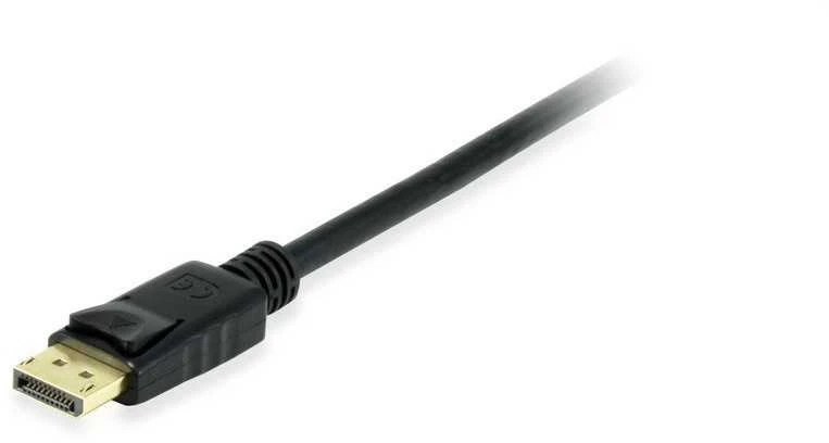 DisplayPort kabelio jungtis su fiksatoriumi