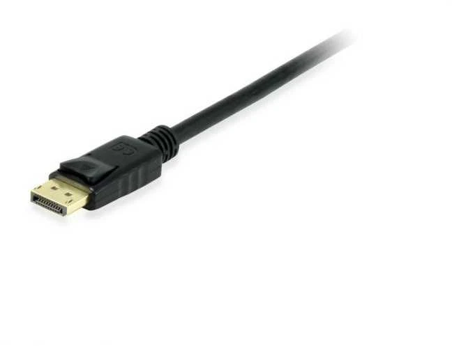 DisplayPort kabelio jungtis su fiksatoriumi