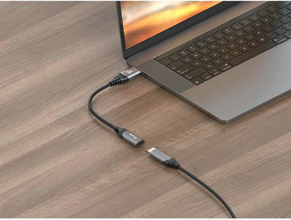 Adapteris AV Equip Equip Displayport->HDMI Adapteris 1.2 St/Bu 4K/60Hz grau