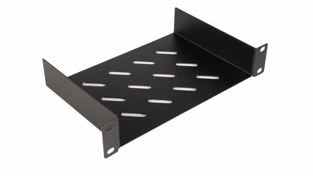 Equip Equip Fachboden fest 10'' für Serverschränke, 1U 15cm sw