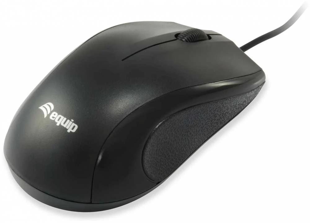 Klaviatūra ir pelė Equip 245203 Przewodowy USB QWERTY Włoski Juodas