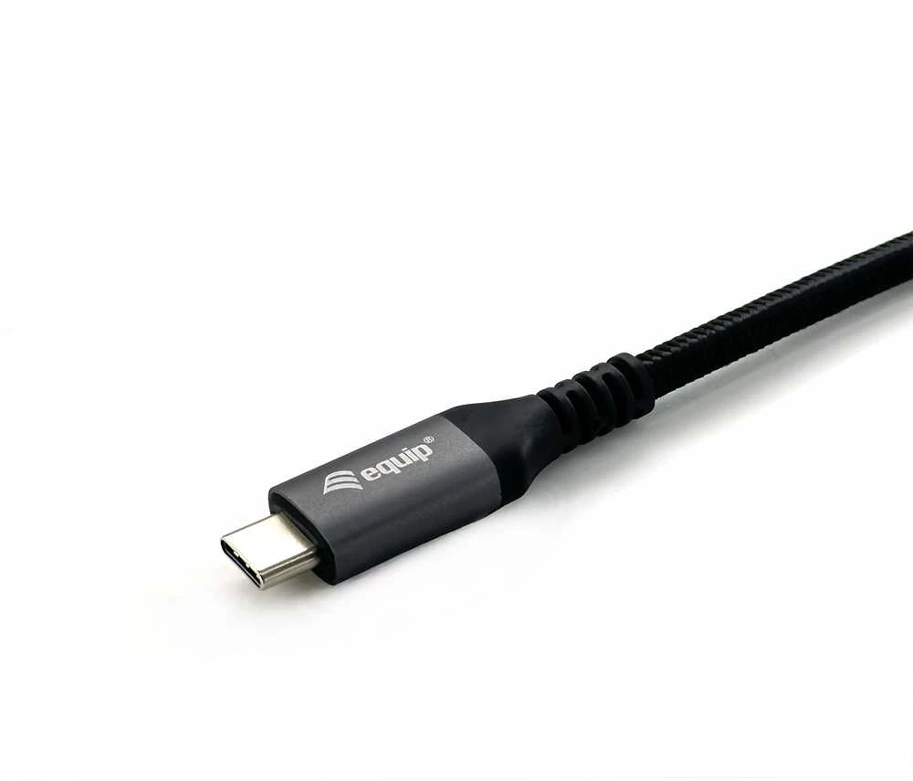 Equip USB-C jungtis su pinto kabelio apsauga