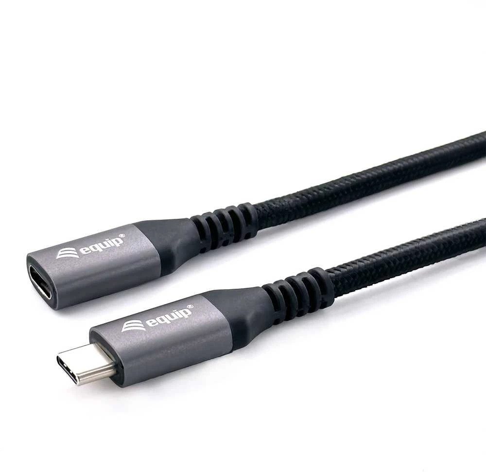 USB-C laidas su pintos tekstūros kabeliu