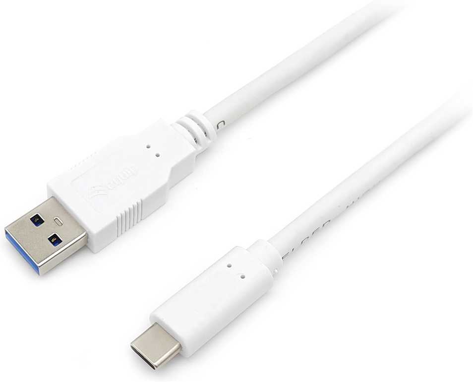 Equip Equip 128366 kabelis USB USB 3.2 Gen 1 (3.1 Gen 1) 0,5 m USB C USB A Baltas