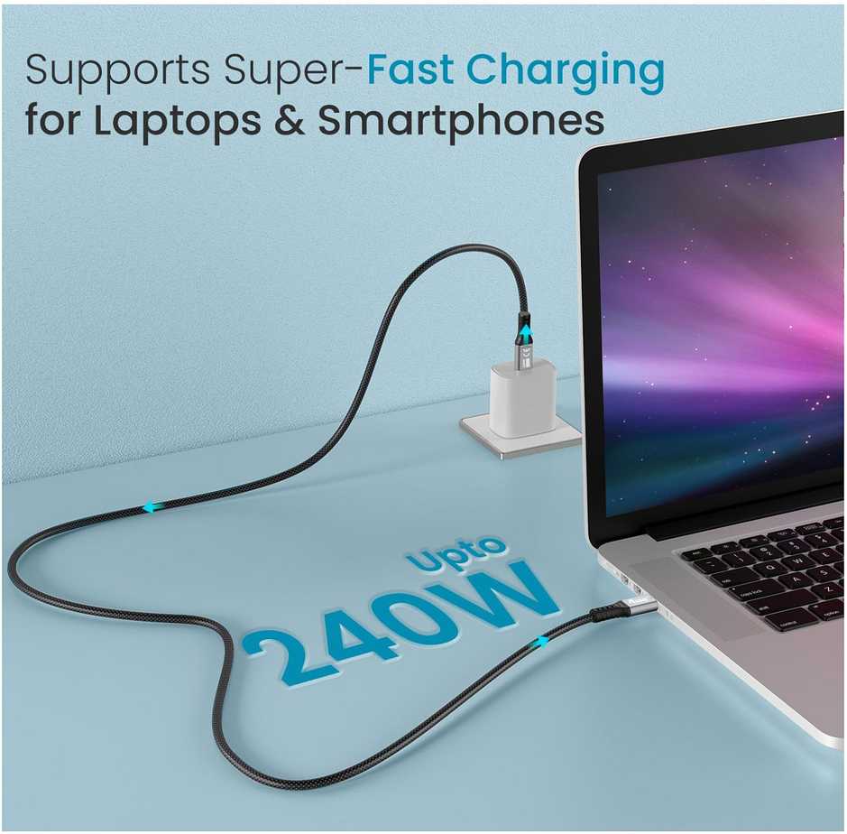 USB kabelis Equip 128427 USB kabelis USB 3.2 Gen 2x2 2m USB C juodas