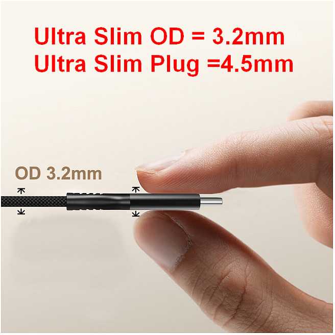 Equip Kabelis USB-C4.0->C Slim PD240W St/St 1.20m juodas