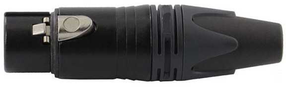 Equip Kabelinė jungtis 3-pin lizdas juoda