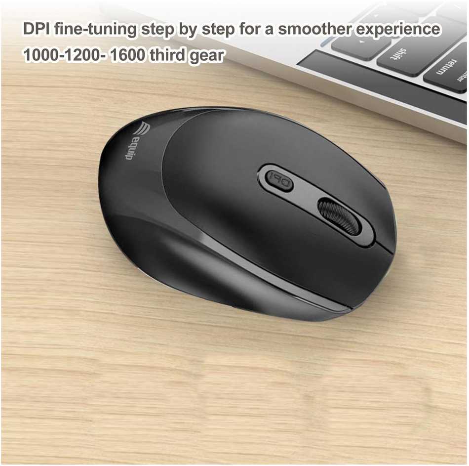 Pelė Equip Wireless Dual Mode 4Btn L+R Juodas (245122)