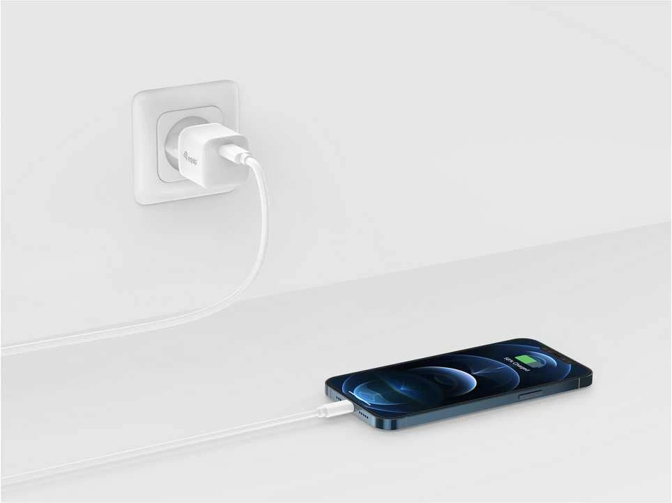 Equip 245530 mobiliojo įrenginio kroviklis Planšetinis kompiuteris, Išmanusis telefonas Balta AC Vidaus