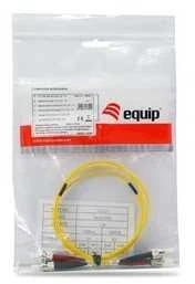 Equip Įrengti Fiber Optic Patchcord ST - ST Singlemode Duplex OS2, 3m, geltona (252233)