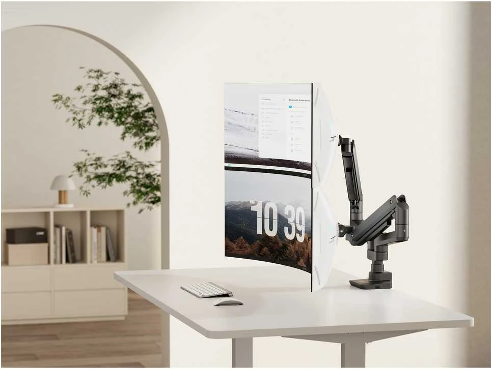 Equip 650182 monitoriaus laikiklis arba stovas 88,9 cm (35″) Stalas Juoda