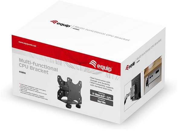 Laikiklis Įranga Equip PC mount VESA kompiuteris iki 5kg