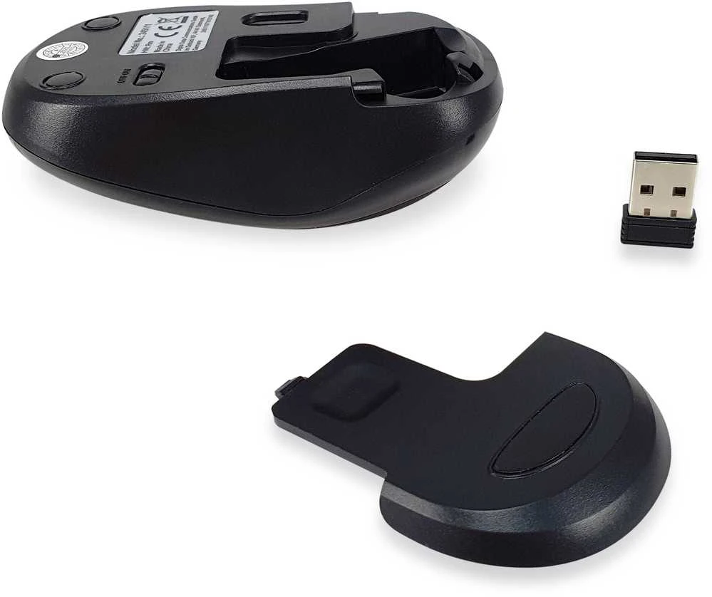 Equip Optinė belaidė pelė USB Komfort R+L raudona