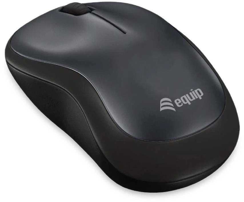 Equip Optinė belaidė pelė USB Komfort R+L juodas