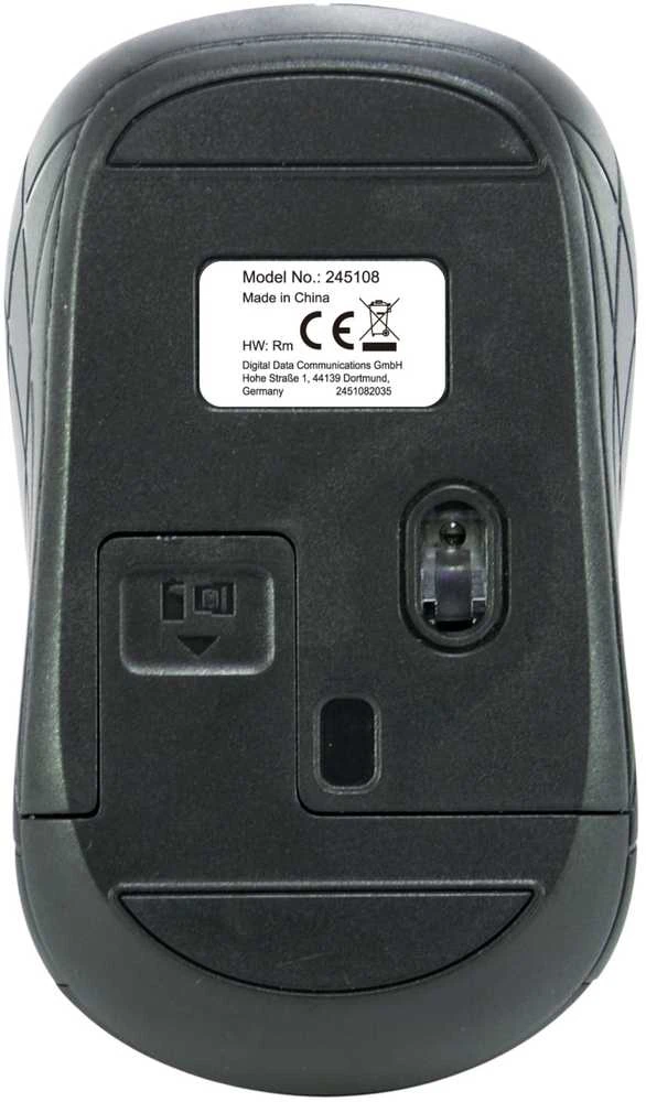 Equip Optinė belaidė pelė USB Mini R+L juodas