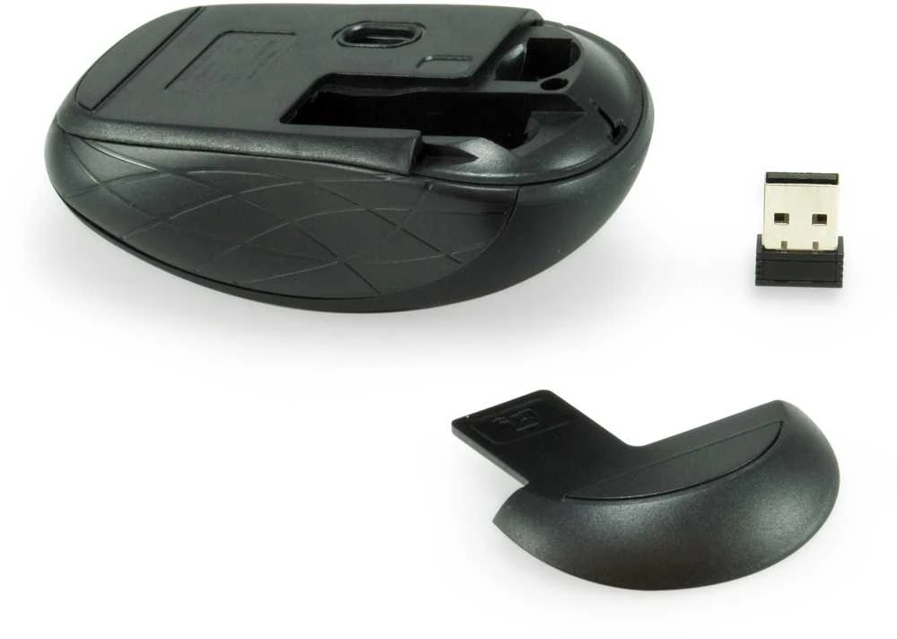 Equip Optinė belaidė pelė USB Mini R+L juodas