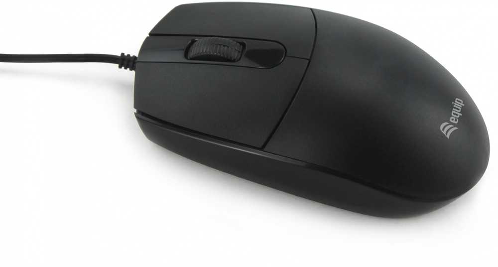 Pelė Equip Equip 245117 myszka Biuro Oburęczny USB Typu-A Optyczny 1200 DPI