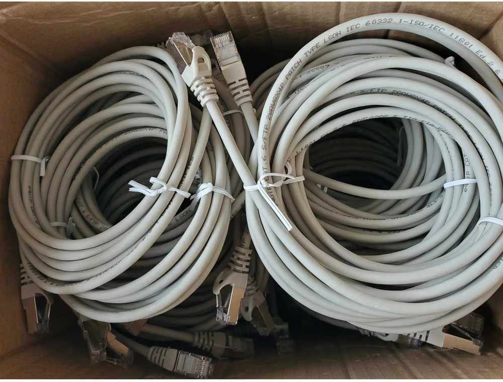 Equip 635501 tinklo kabelis Pilka 2 m Cat6 S/FTP (S-STP)
