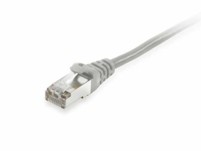 Equip Equip Komutacinis kabelis Cat6 S/FTP 2xRJ45 30.00m pilkas