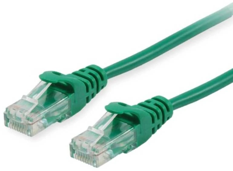 Equip RJ-45/RJ-45 kat.6 U/UTP Žalias 7.5m (625445)