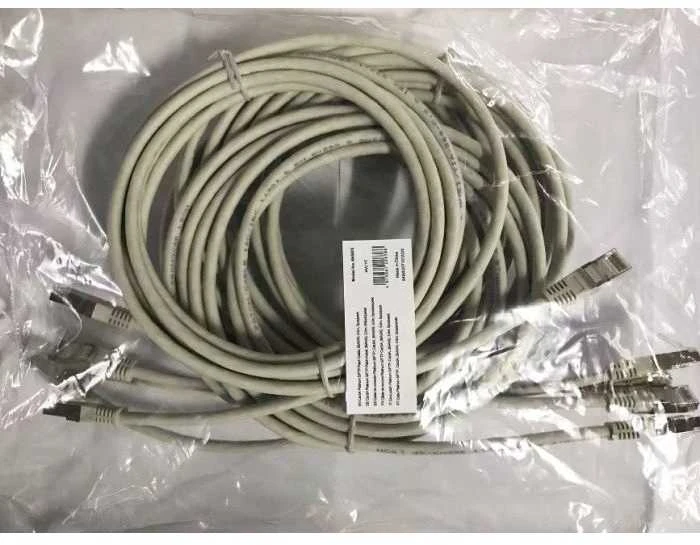 Equip Patchcord Cat6A 5x/Box S/FTP 2xRJ45 3.00m pilka LSZH (645602)