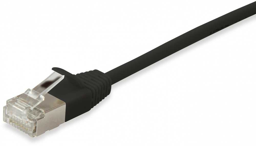 Equip Equip Patchkabel Cat6A F/FTP 2xRJ45 20.00m sw Slim LSZH
