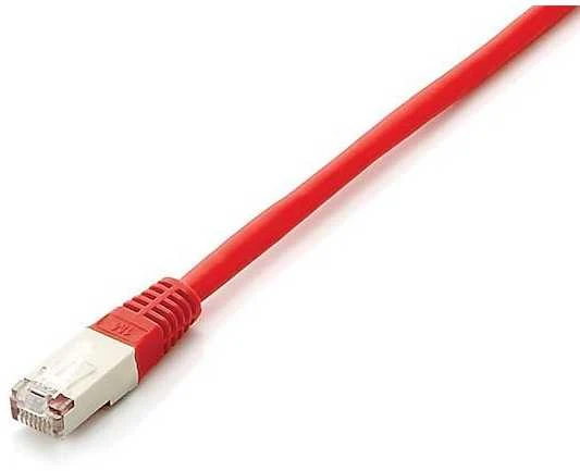 Equip RJ-45/RJ-45 kat.6a S/FTP Raudona 0.5m (605627)