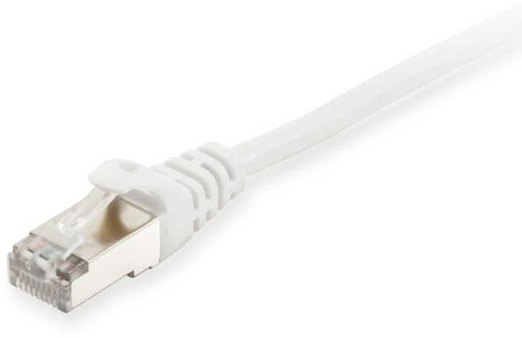 Equip Patchcord Cat 6a, SFTP, 0.5m, balta (606002)