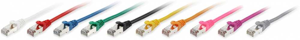 Equip Equip 606702 tinklo kabelis pilkas 0.5m Cat6a S/FTP (S-STP)